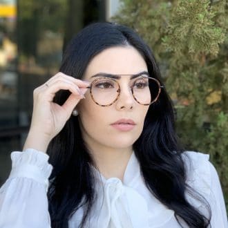 safine com br oculos de grau aviador redondo ivy tartaruga 2