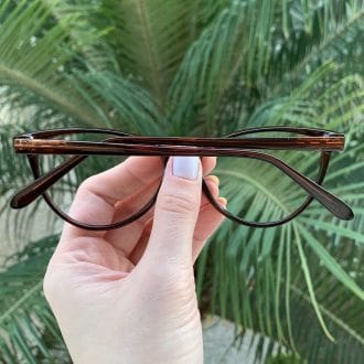 safine com br oculos de grau gatinho marrom paula 1