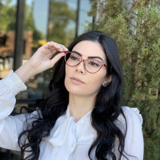 safine com br oculos de grau gatinho vermelho com tartaruga paula 3