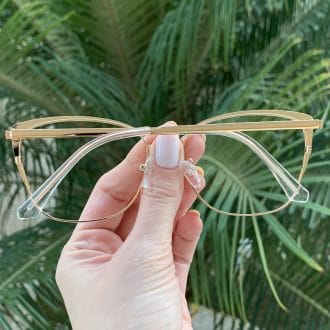 safine com br oculos de grau metal gatinho pink gina 1