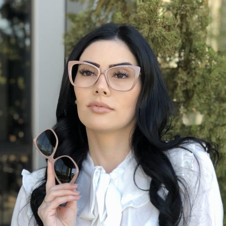 safine com br oculos 2 em 1 clip on gatinho nude valentina 4