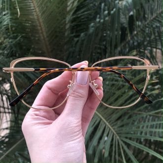 safine com br oculos de grau de metal gatinho marrom lorena 1