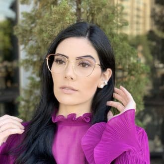 safine com br oculos de grau de metal gatinho marrom lorena 2