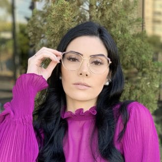 safine com br oculos de grau de metal gatinho marrom lorena 4