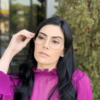 safine com br oculos de grau de metal gatinho preto lavinia 1