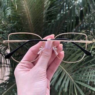 safine com br oculos de grau de metal gatinho preto lavinia 4