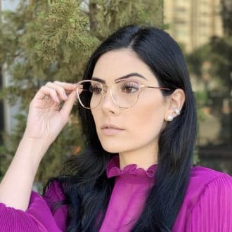 safine com br oculos de grau de metal gatinho rosa lorena 2