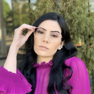 safine com br oculos de grau de metal gatinho rosa lorena 4