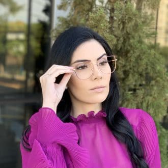 safine com br oculos de grau de metal gatinho rose lavinia 1