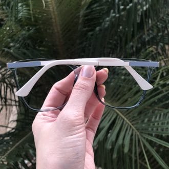 safine com br oculos de grau quadrado azul lari 1