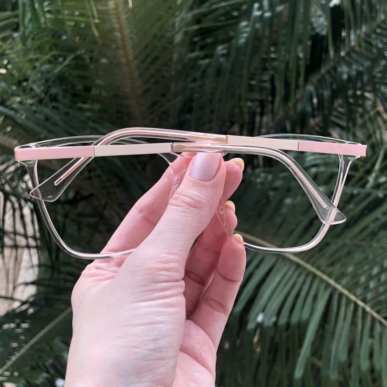 safine com br oculos de grau quadrado rose lari 1