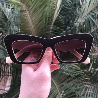 safine com br oculos de sol gatinho marrom com nude jade