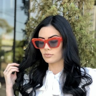 safine com br oculos de sol gatinho vermelho jade 1
