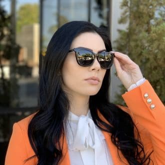 safine com br oculos 2 em 1 clip on gatinho em acetato preto poli 4