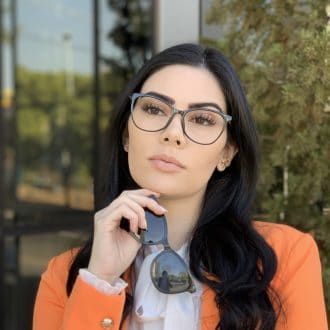 safine com br oculos 2 em 1 clip on gatinho em acetato preto poli 5