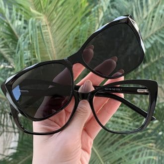 safine com br oculos 2 em 1 clip on gatinho preto luma