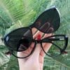 safine com br oculos 2 em 1 clip on gatinho preto may