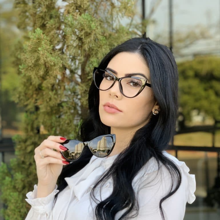 safine com br oculos 2 em 1 clip on gatinho preto may 5