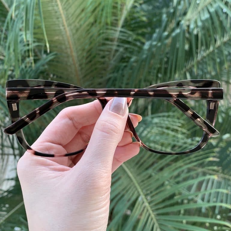 safine com br oculos 2 em 1 clip on gatinho tartaruga com rosa luma 2