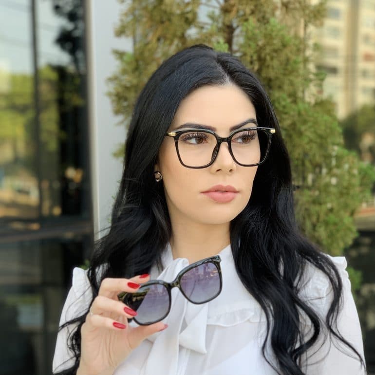 safine com br oculos 2 em 1 clip on quadrado preto monique 2