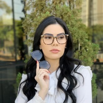 safine com br oculos 2 em 1 clip on quadrado tartaruga monique 2
