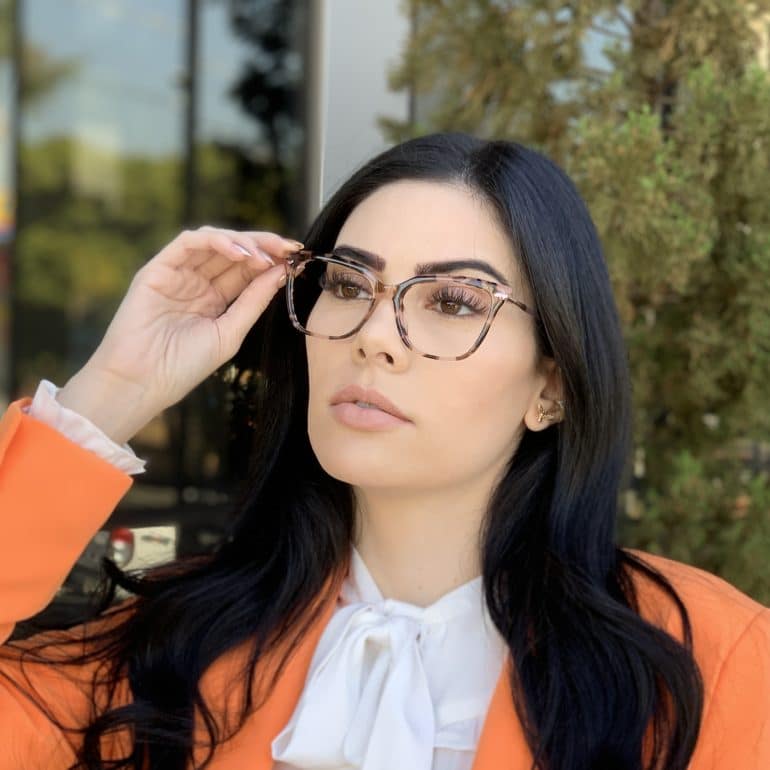 safine com br oculos de grau em acetato gatinho tartaruga com rosa alicia 3