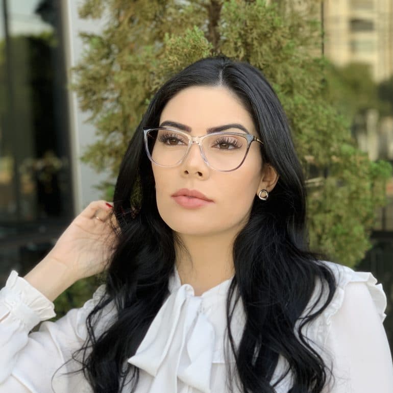 safine com br oculos de grau gatinho azul raquel 3