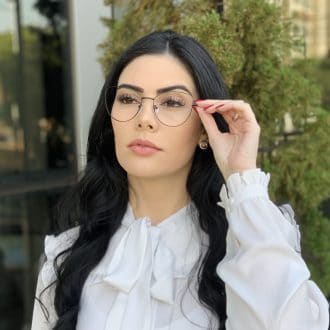 safine com br oculos de grau gatinho de metal preto antonela 1