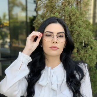 safine com br oculos de grau gatinho de metal preto antonela 2