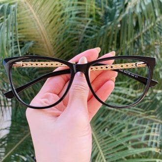 safine com br oculos de grau gatinho preto raquel