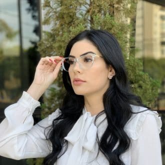 safine com br oculos de grau gatinho verde raquel 2