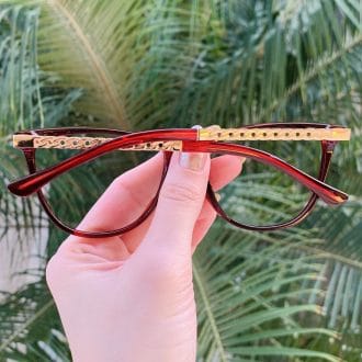 safine com br oculos de grau gatinho vermelho raquel 1