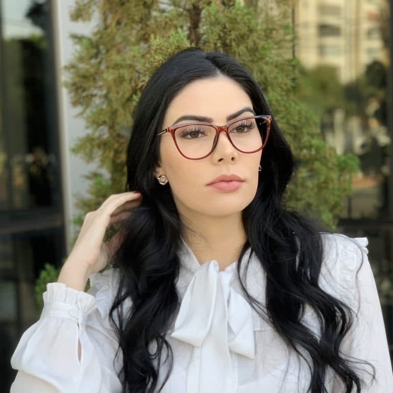 safine com br oculos de grau gatinho vermelho raquel 4