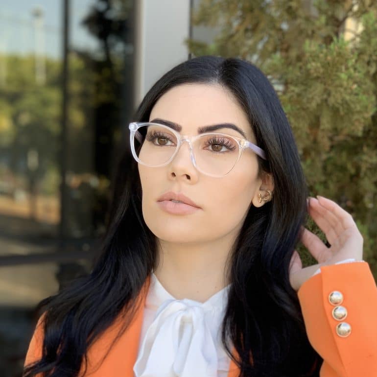 safine com br oculos de grau redondo em acetato lilas helena 3
