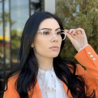 safine com br oculos de grau redondo em acetato nude helena 4