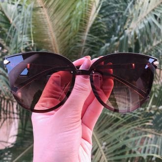 safine com br oculos de sol gatinho marrom brenda