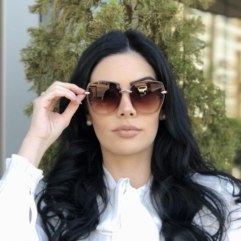 safine com br oculos de sol quadrado marrom transparente jack 3
