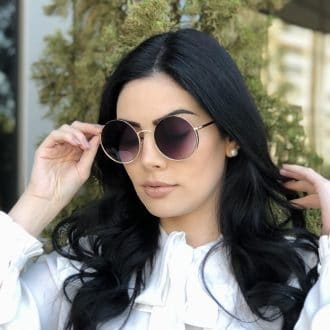 safine com br oculos de sol redondo de metal colorido olivia 1