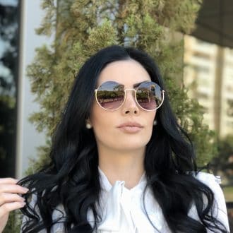 safine com br oculos de sol redondo de metal colorido olivia 3