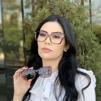 safine com br oculos 2 em 1 clip on gatinho vermelho bruna 5