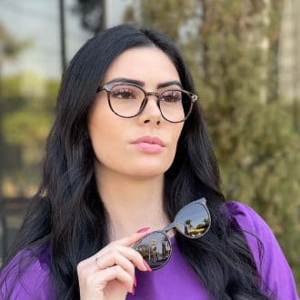 safine com br oculos 2 em 1 clip on redondo tartaruga alice 7