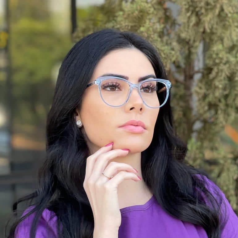 safine com br oculos de grau gatinho azul maite 3