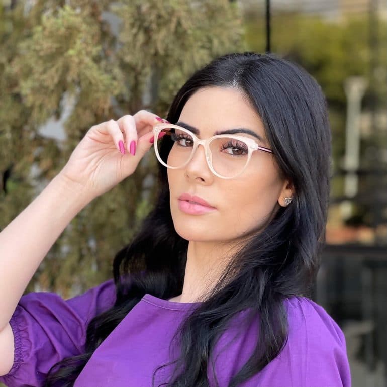 safine com br oculos de grau gatinho nude maite