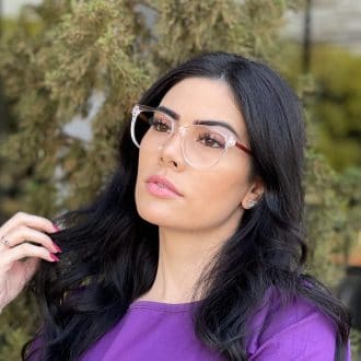 safine com br oculos de grau gatinho transparente maite 2