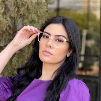 safine com br oculos de grau gatinho transparente maite 3