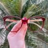safine com br oculos de grau gatinho vinho maite