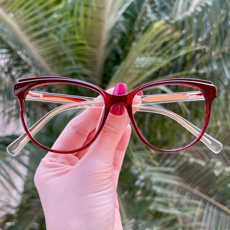 safine com br oculos de grau gatinho vinho maite