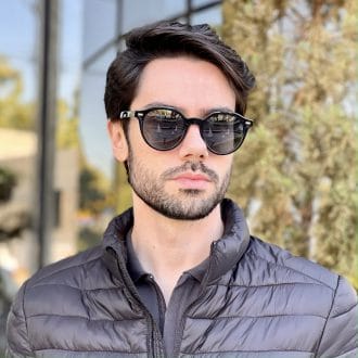 safine com br oculos de sol masculino redondo preto enzo 1