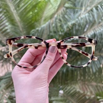 safine com br oculos 2 em 1 clip on acetato redondo tartaruga com marrom iara 4