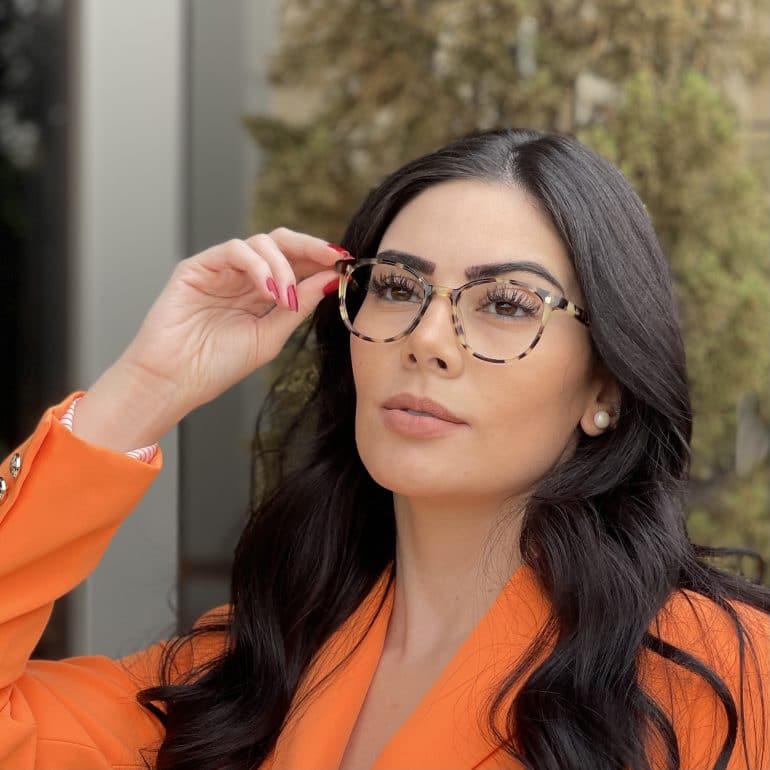 safine com br oculos 2 em 1 clip on acetato redondo tartaruga com marrom iara 5